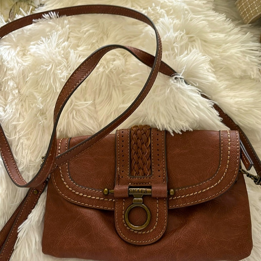 Crossbody or wristlet purse by Chaps. Never used.
